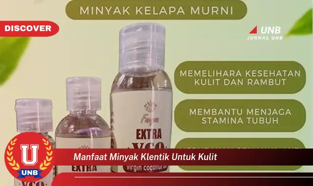manfaat minyak klentik untuk kulit