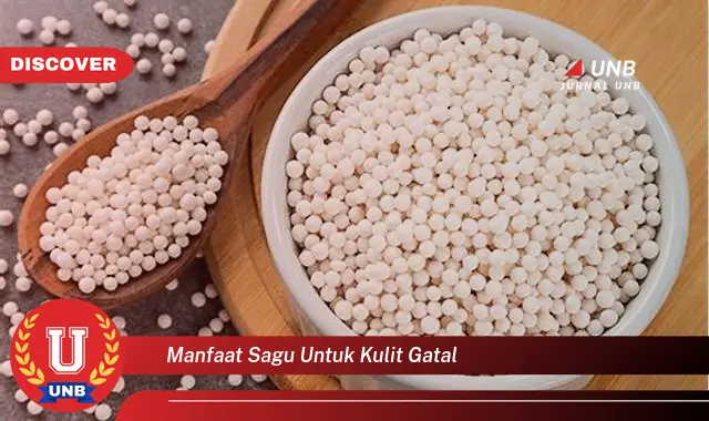 manfaat sagu untuk kulit gatal