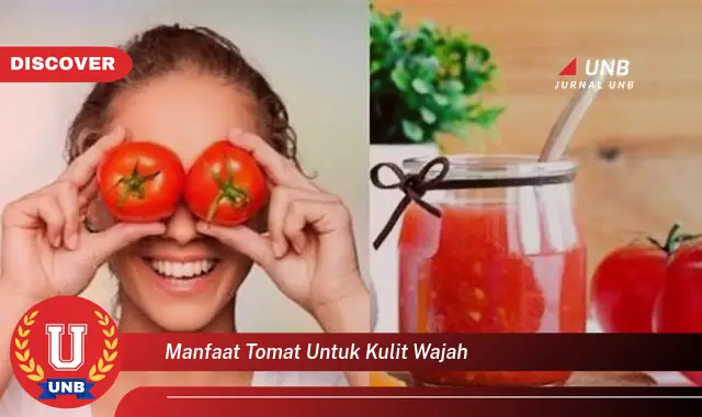 manfaat tomat untuk kulit wajah