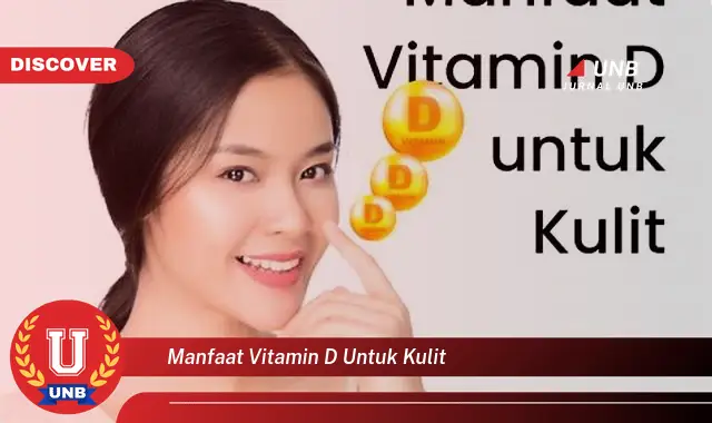 manfaat vitamin d untuk kulit