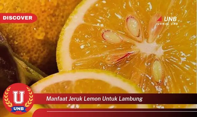 manfaat jeruk lemon untuk lambung