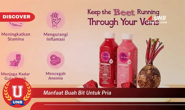 manfaat buah bit untuk pria