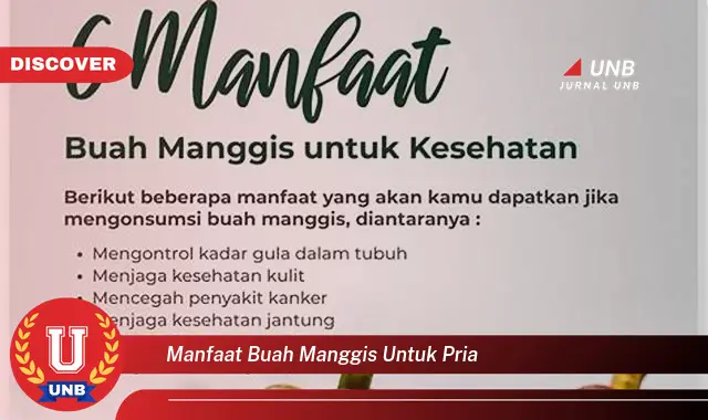 manfaat buah manggis untuk pria