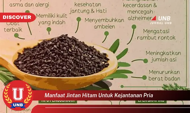 manfaat jintan hitam untuk kejantanan pria