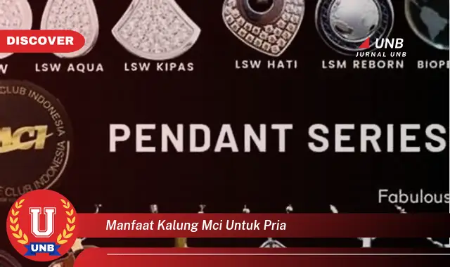 manfaat kalung mci untuk pria