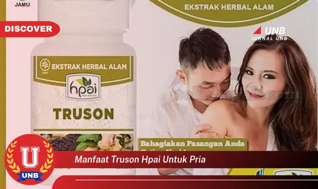 manfaat truson hpai untuk pria