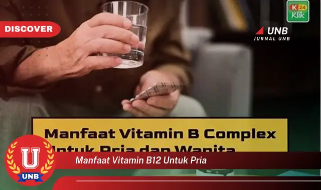 manfaat vitamin b12 untuk pria