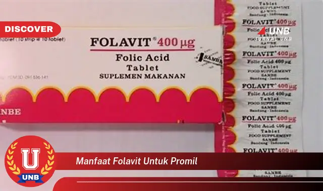 manfaat folavit untuk promil