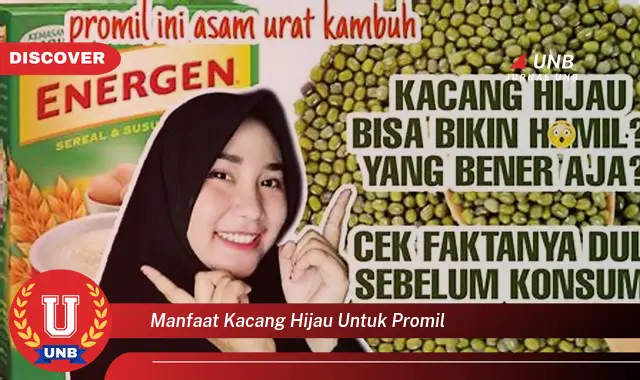 manfaat kacang hijau untuk promil