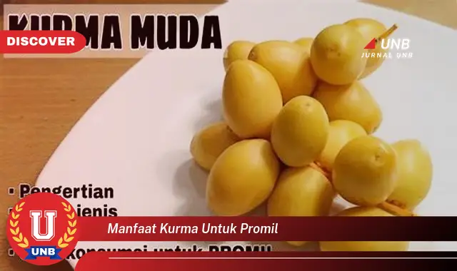 manfaat kurma untuk promil