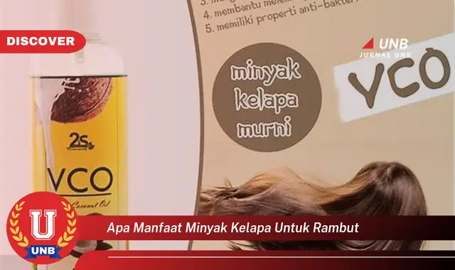 apa manfaat minyak kelapa untuk rambut apa manfaat minyak kelapa untuk rambut