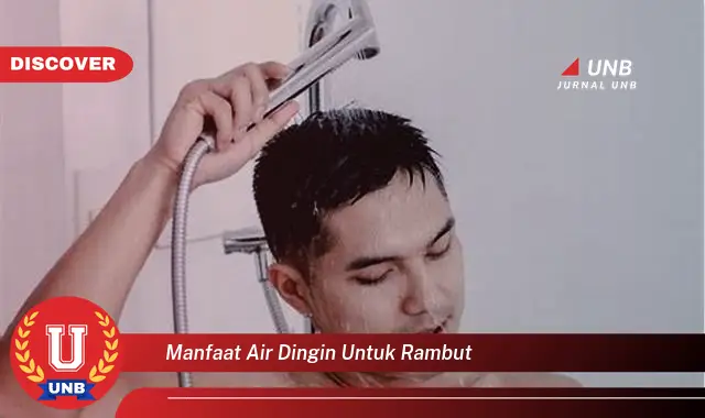 manfaat air dingin untuk rambut