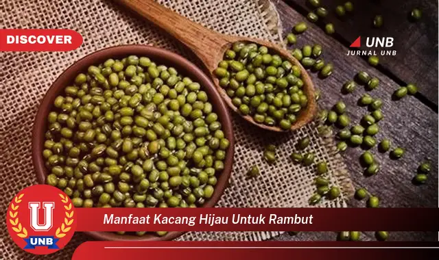 manfaat kacang hijau untuk rambut