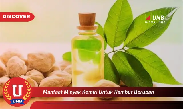 manfaat minyak kemiri untuk rambut beruban