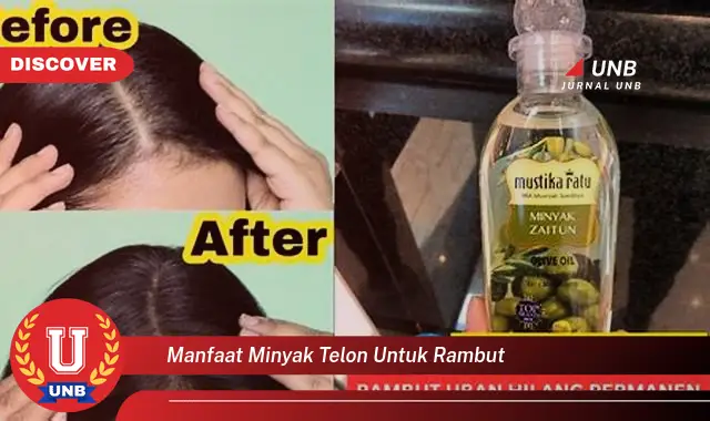 manfaat minyak telon untuk rambut