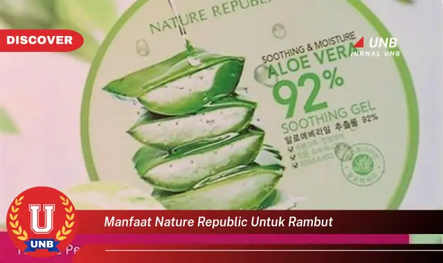 manfaat nature republic untuk rambut