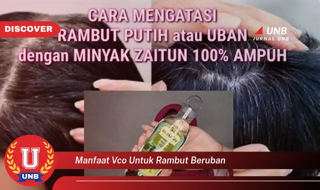 manfaat vco untuk rambut beruban