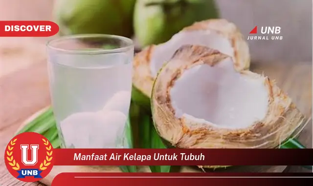 manfaat air kelapa untuk tubuh