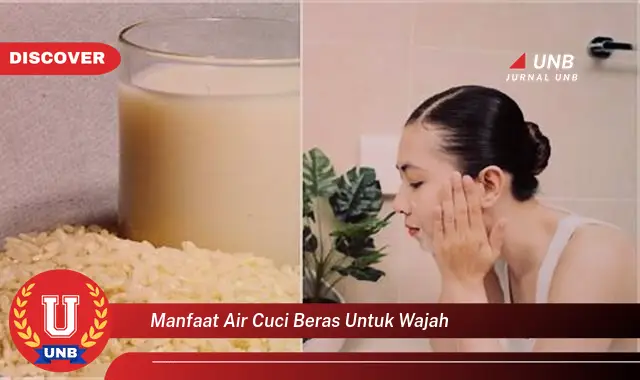 manfaat air cuci beras untuk wajah