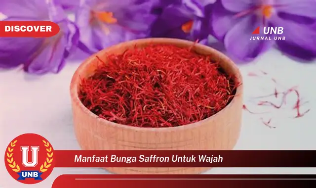 manfaat bunga saffron untuk wajah