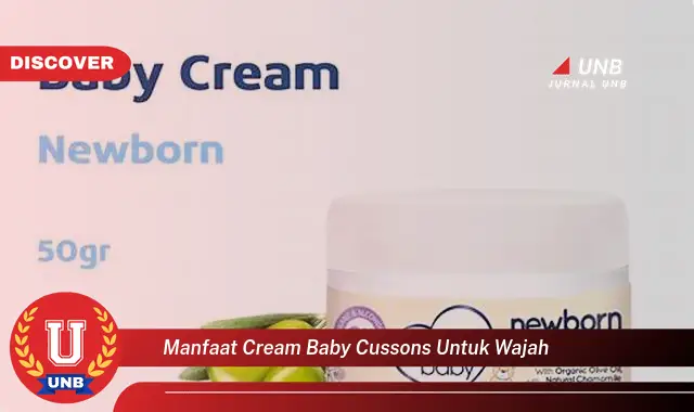 manfaat cream baby cussons untuk wajah