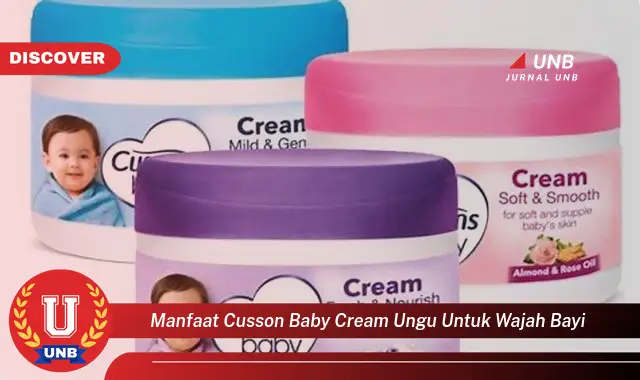manfaat cusson baby cream ungu untuk wajah bayi manfaat cusson baby cream ungu untuk wajah bayi