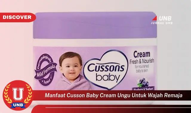 manfaat cusson baby cream ungu untuk wajah remaja