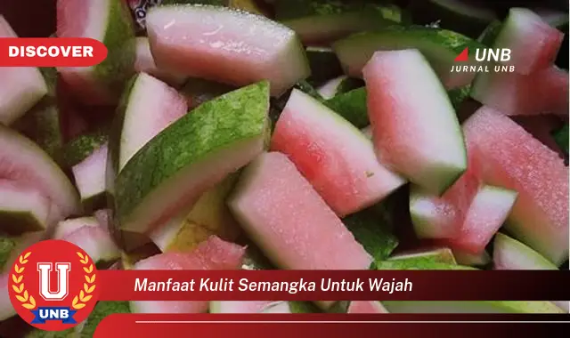 manfaat kulit semangka untuk wajah