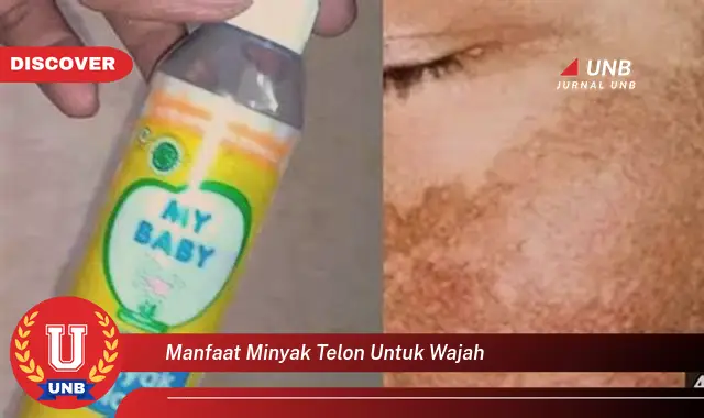 manfaat minyak telon untuk wajah