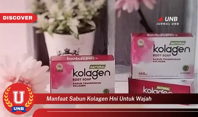 manfaat sabun kolagen hni untuk wajah