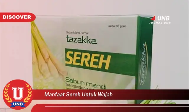 manfaat sereh untuk wajah manfaat sereh untuk wajah