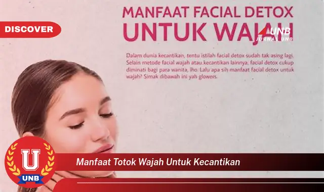 manfaat totok wajah untuk kecantikan