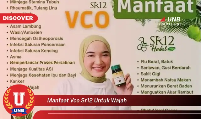 manfaat vco sr12 untuk wajah