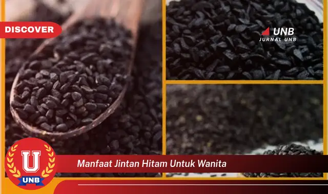 manfaat jintan hitam untuk wanita