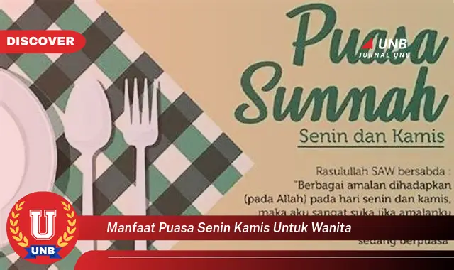 manfaat puasa senin kamis untuk wanita