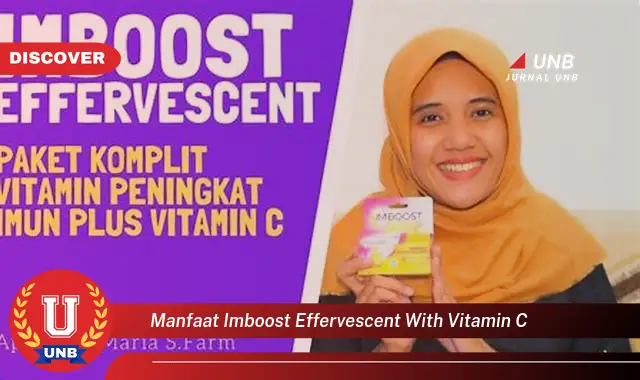 manfaat imboost effervescent with vitamin c