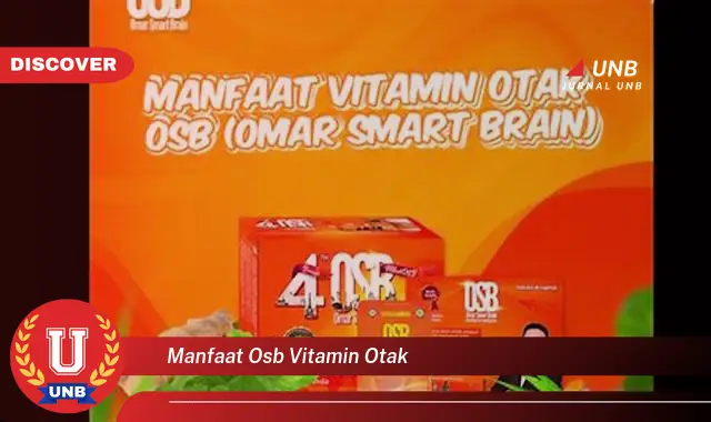 manfaat osb vitamin otak
