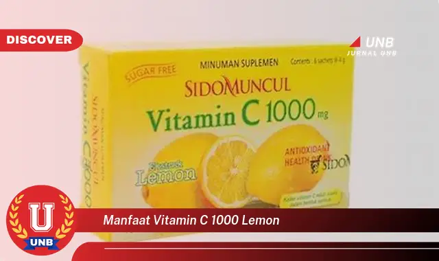 manfaat vitamin c 1000 lemon