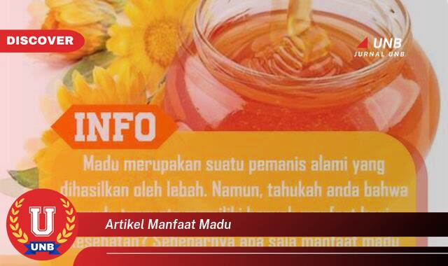 Inilah 8 Manfaat artikel manfaat madu yang Bikin Kamu Penasaran