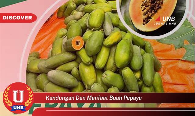 Temukan Kandungan dan Manfaat Buah Pepaya untuk Kesehatan Anda