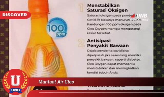 Temukan 10 Manfaat Air Cleo untuk Kesehatan Tubuh Anda