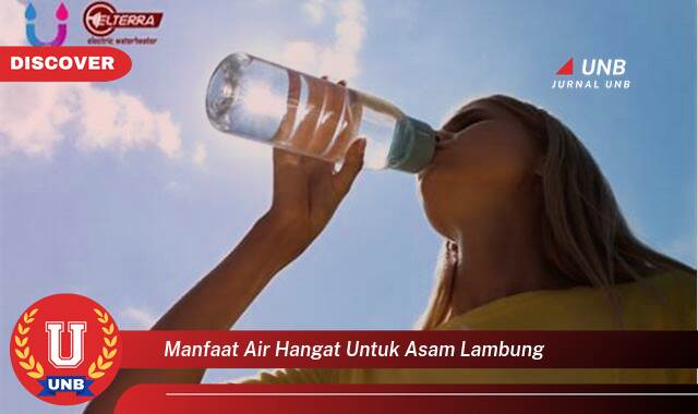 Temukan 9 Manfaat Air Hangat untuk Asam Lambung, Redakan Gejala dan Rasakan Nyaman