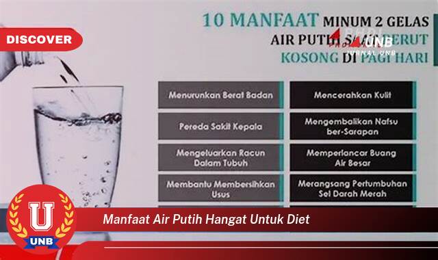 Ketahui 8 Manfaat manfaat air putih hangat untuk diet yang Jarang Diketahui