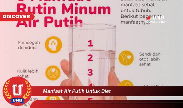Temukan 8 Manfaat manfaat air putih untuk diet yang Wajib Kamu Intip