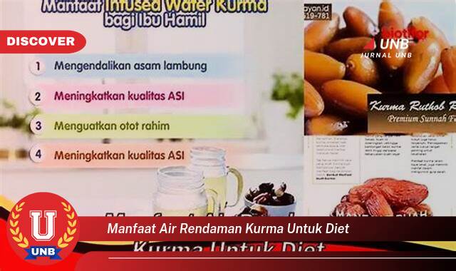 Temukan 10 Manfaat manfaat air rendaman kurma untuk diet yang Wajib Kamu Intip