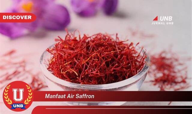 Temukan 10 Manfaat manfaat air saffron yang Bikin Kamu Penasaran