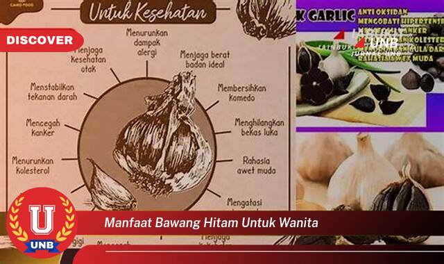 Temukan 8 Manfaat Bawang Hitam untuk Wanita, Meningkatkan Kesehatan dan Kecantikan Secara Alami