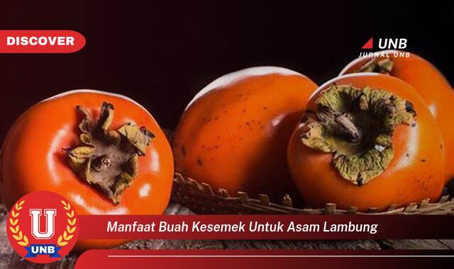 Temukan 9 Manfaat Buah Kesemek untuk Redakan Asam Lambung dan Mencegah Maag