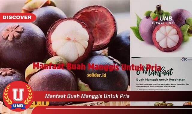 Temukan 9 Manfaat Buah Manggis untuk Kesehatan Pria, Kuat, Sehat, dan Prima