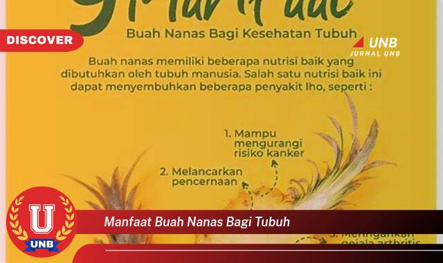 Temukan 10 Manfaat Buah Nanas bagi Tubuh yang Menakjubkan